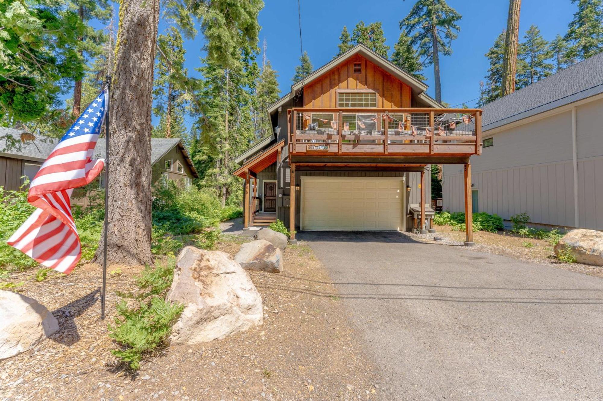 Villa Idyllic 4Br Tahoe Cabin With Hot Tub Tahoe City Exterior foto